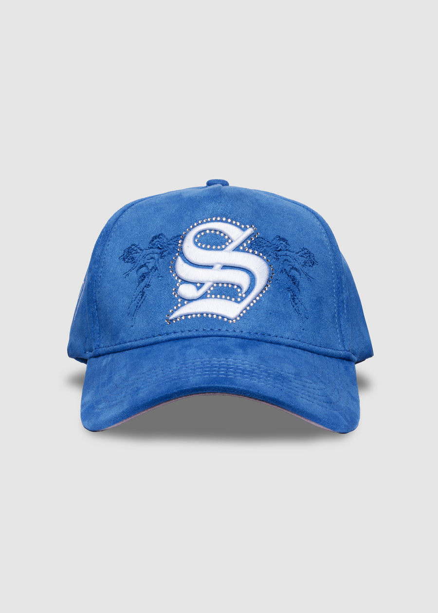 Icon Crystals A-Frame Snapback // Ocean