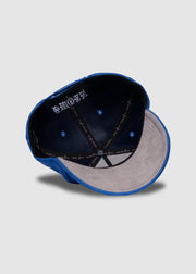 Icon Crystals A-Frame Snapback // Ocean