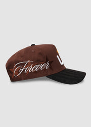 LA Galaxy LA Quasar A-Frame Snapback // Mocha & Black