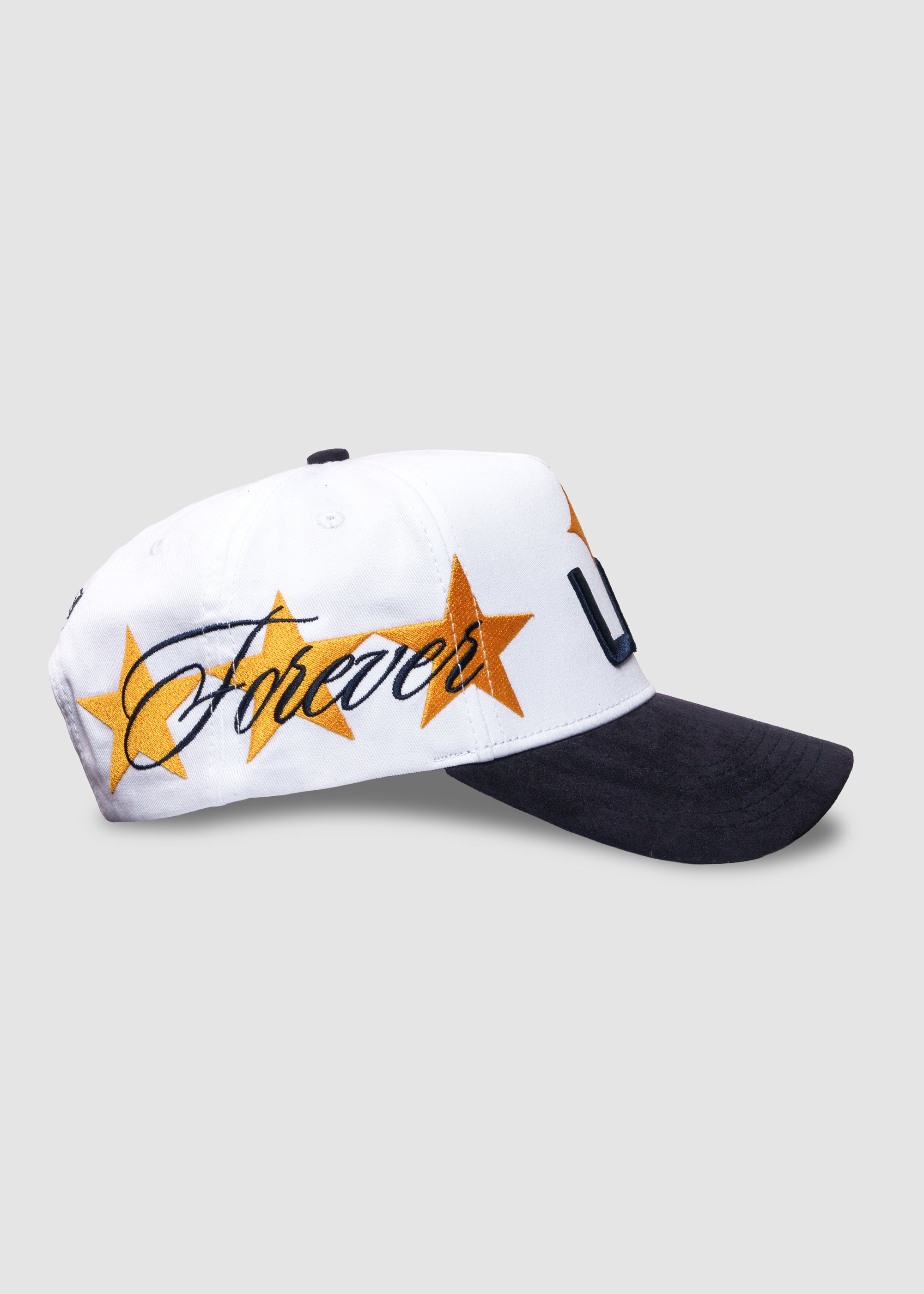 LA Galaxy LA Quasar A-Frame Snapback // White & Navy