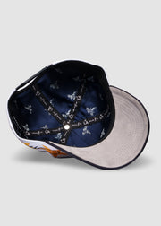 LA Galaxy LA Quasar A-Frame Snapback // White & Navy