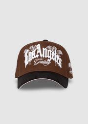 LA Galaxy Hometown A-Frame Snapback // Mocha & Black