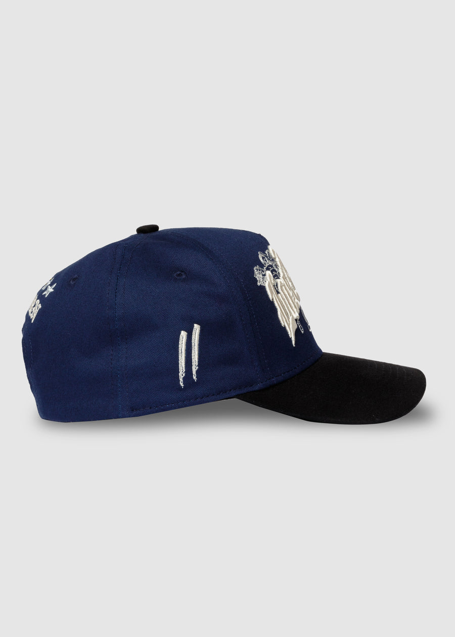 LA Galaxy Hometown A-Frame Snapback // Navy & Black