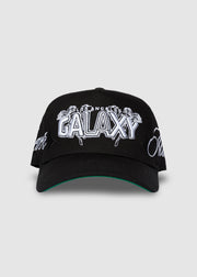 LA Galaxy Retro A-Frame Snapback // Black