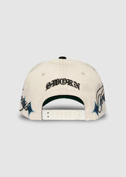 LA Galaxy Retro A-Frame Snapback // Natural