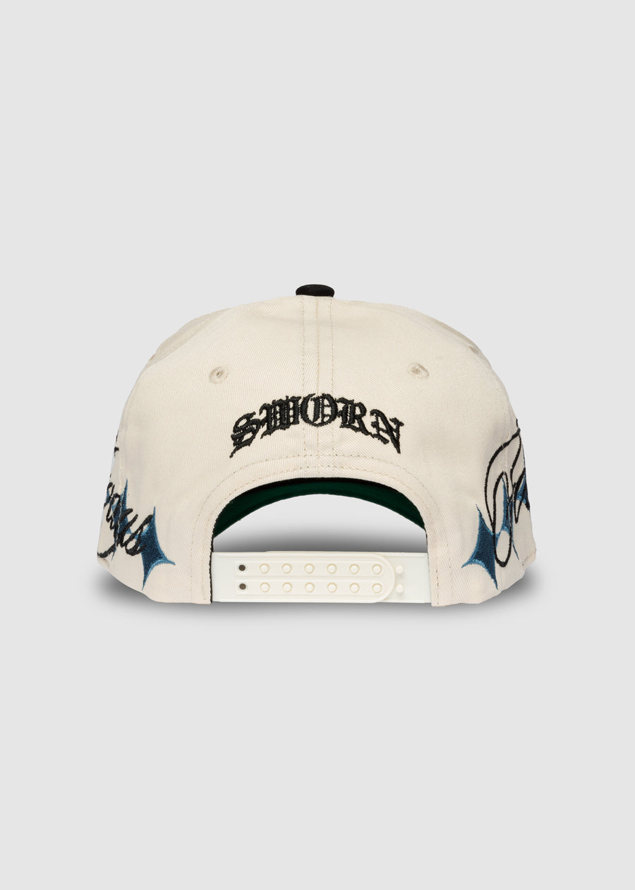 LA Galaxy Retro A-Frame Snapback // Natural
