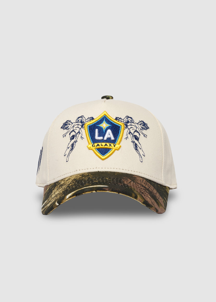 LA Galaxy Crest A-Frame Snapback // Camo