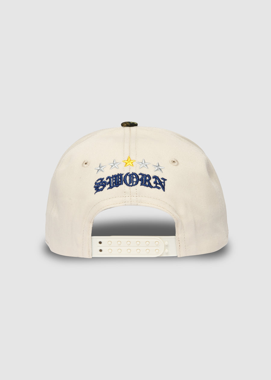 LA Galaxy Crest A-Frame Snapback // Camo