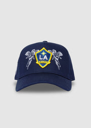 LA Galaxy Crest A-Frame Snapback // Navy