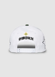 LA Galaxy Stars A-Frame Snapback // White & Green
