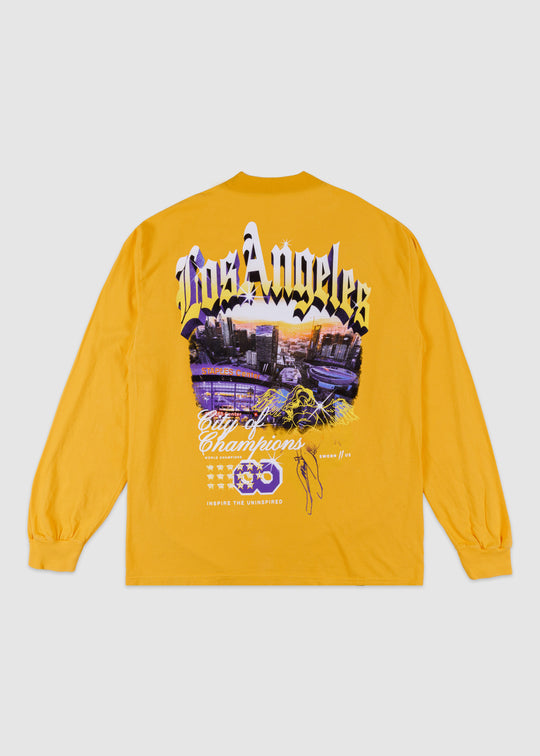 Lakeshow Longsleeve Tee // Gold