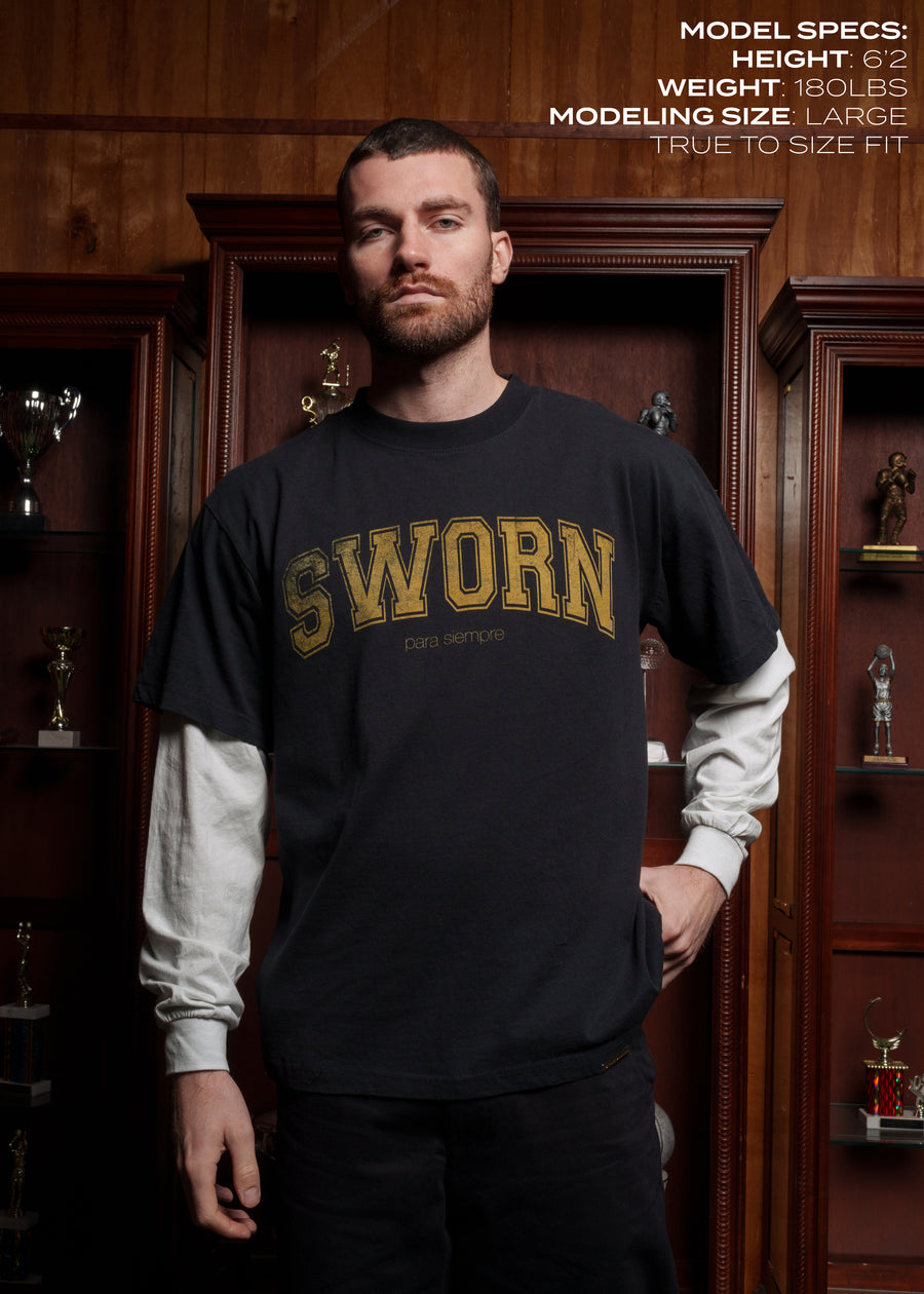 Legacy 2fer Longsleeve Tee // Black