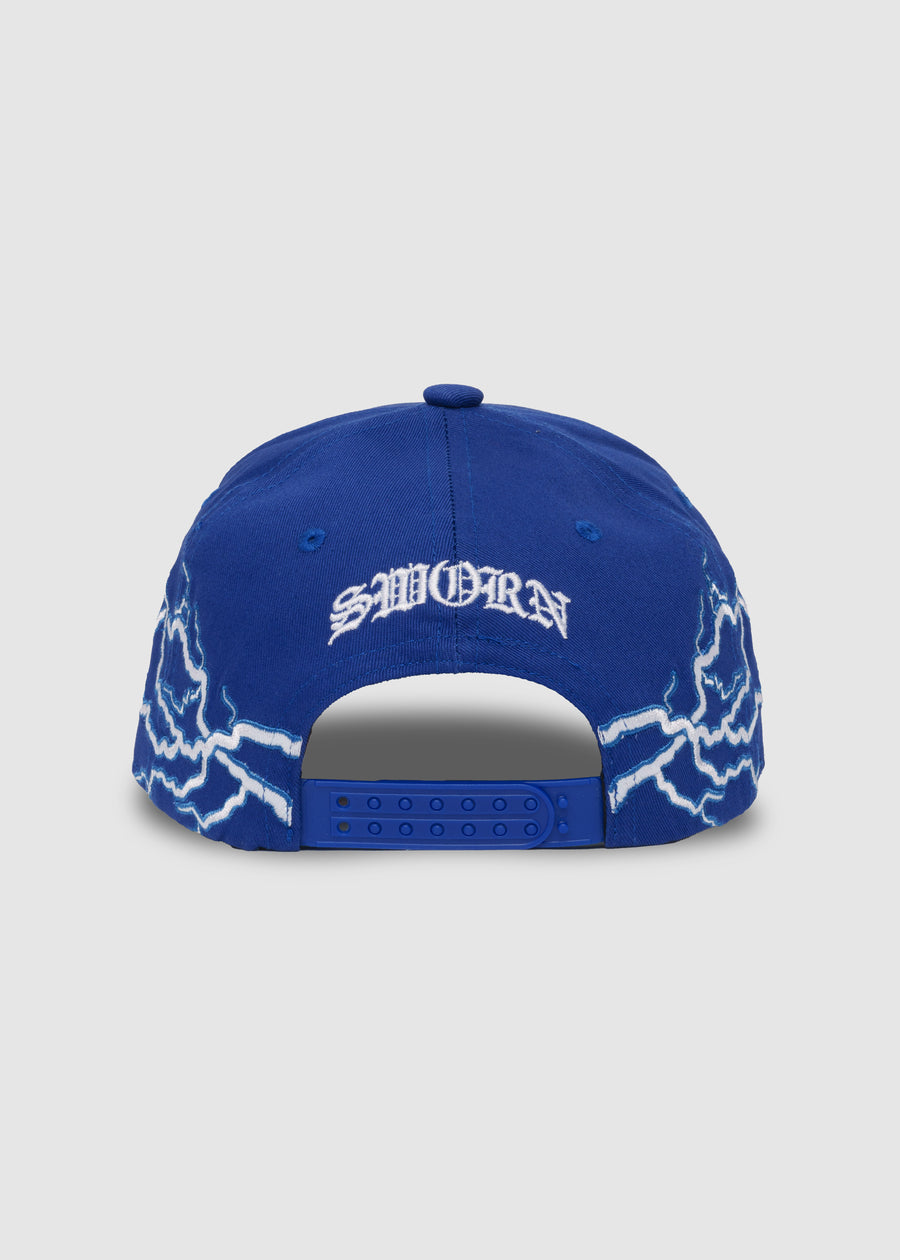 Lightning COA A-Frame Snapback // Royal