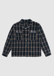 Lotus Angel Flannel // Navy
