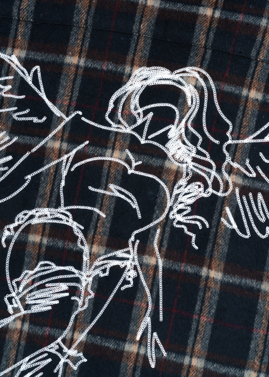 Lotus Angel Flannel // Navy