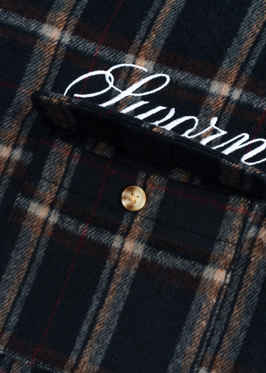 Lotus Angel Flannel // Navy