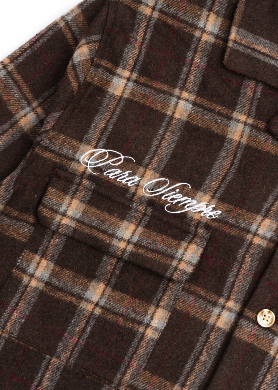Lotus Angel Flannel // Espresso