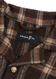 Lotus Angel Flannel // Espresso