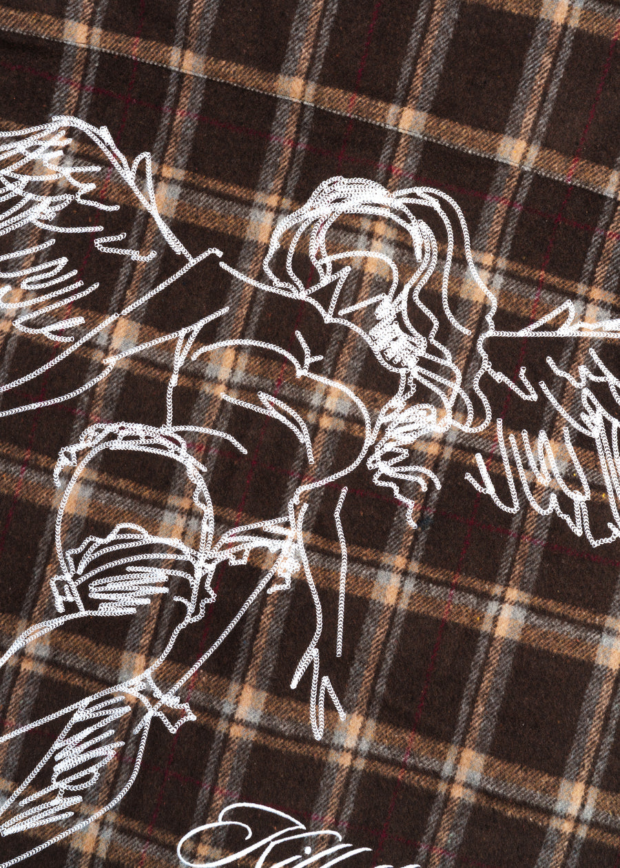 Lotus Angel Flannel // Espresso