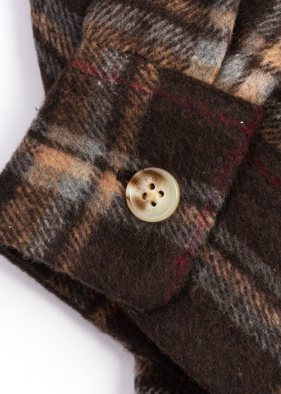 Lotus Angel Flannel // Espresso