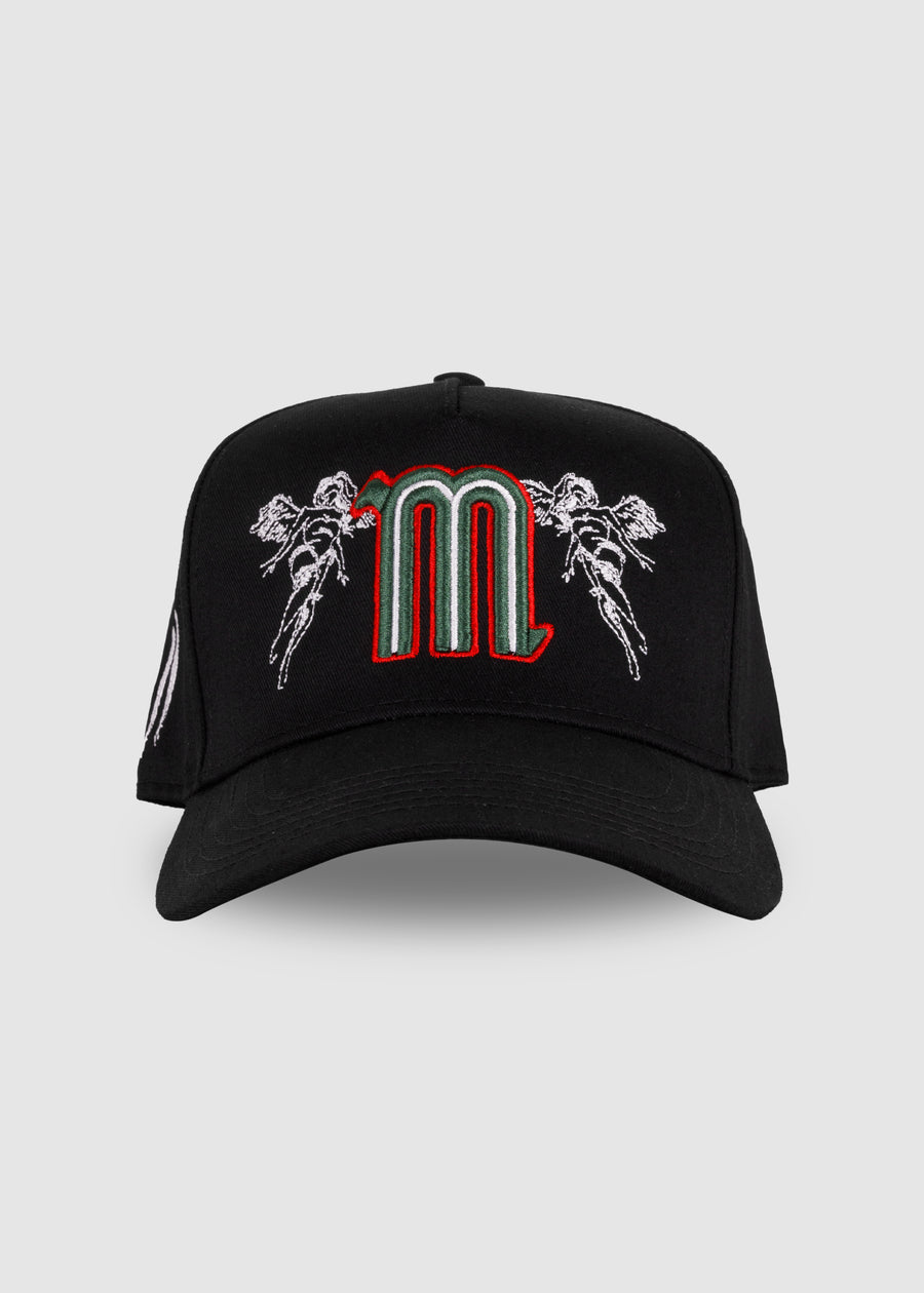 El Tri A-Frame Snapback // Black