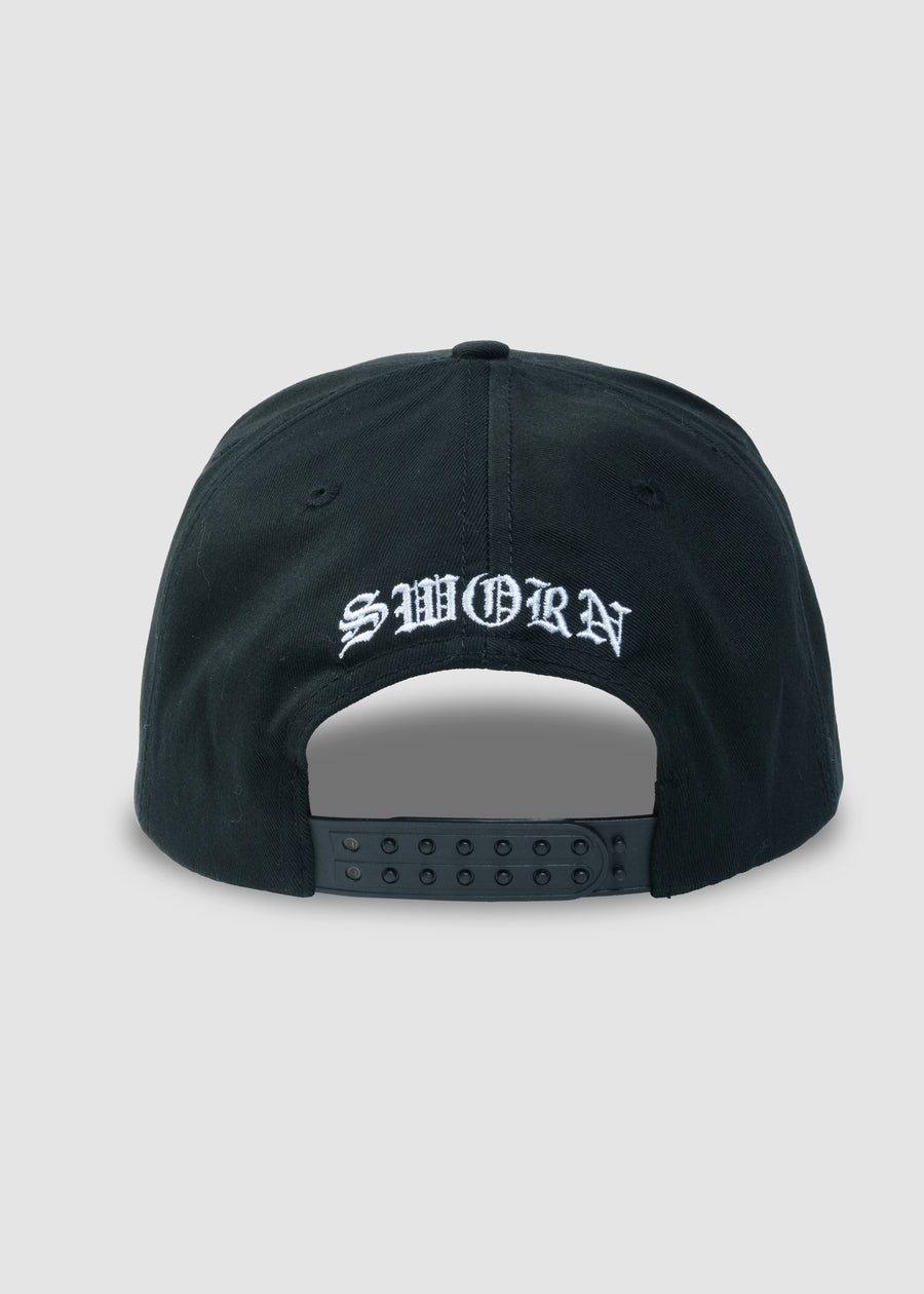 Motion A-Frame Snapback // Black