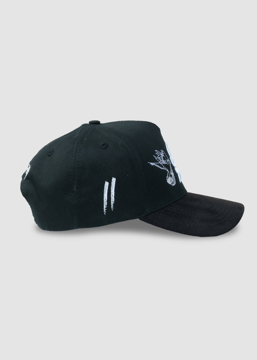 Motion A-Frame Snapback // Black