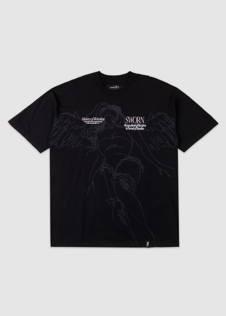 Motivation Tee // Black