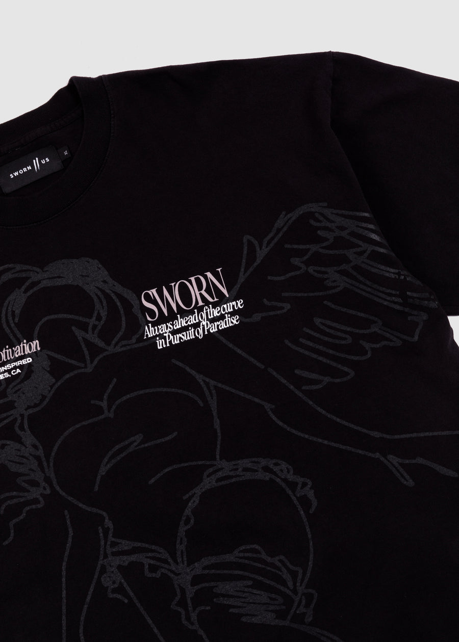 Motivation Tee // Black