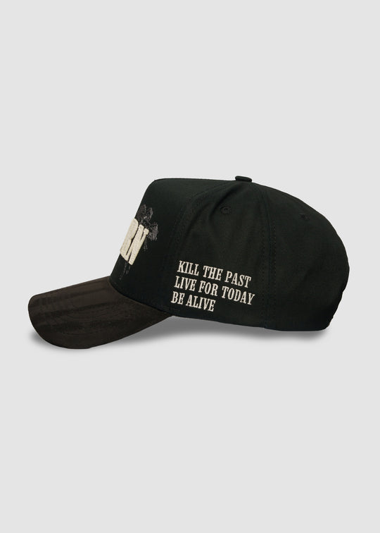 Oath A-Frame Snapback // Black