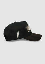 Oath A-Frame Snapback // Black