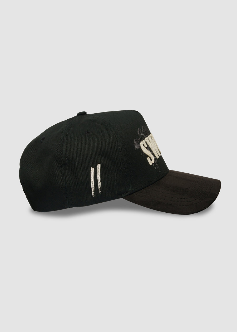 Oath A-Frame Snapback // Black
