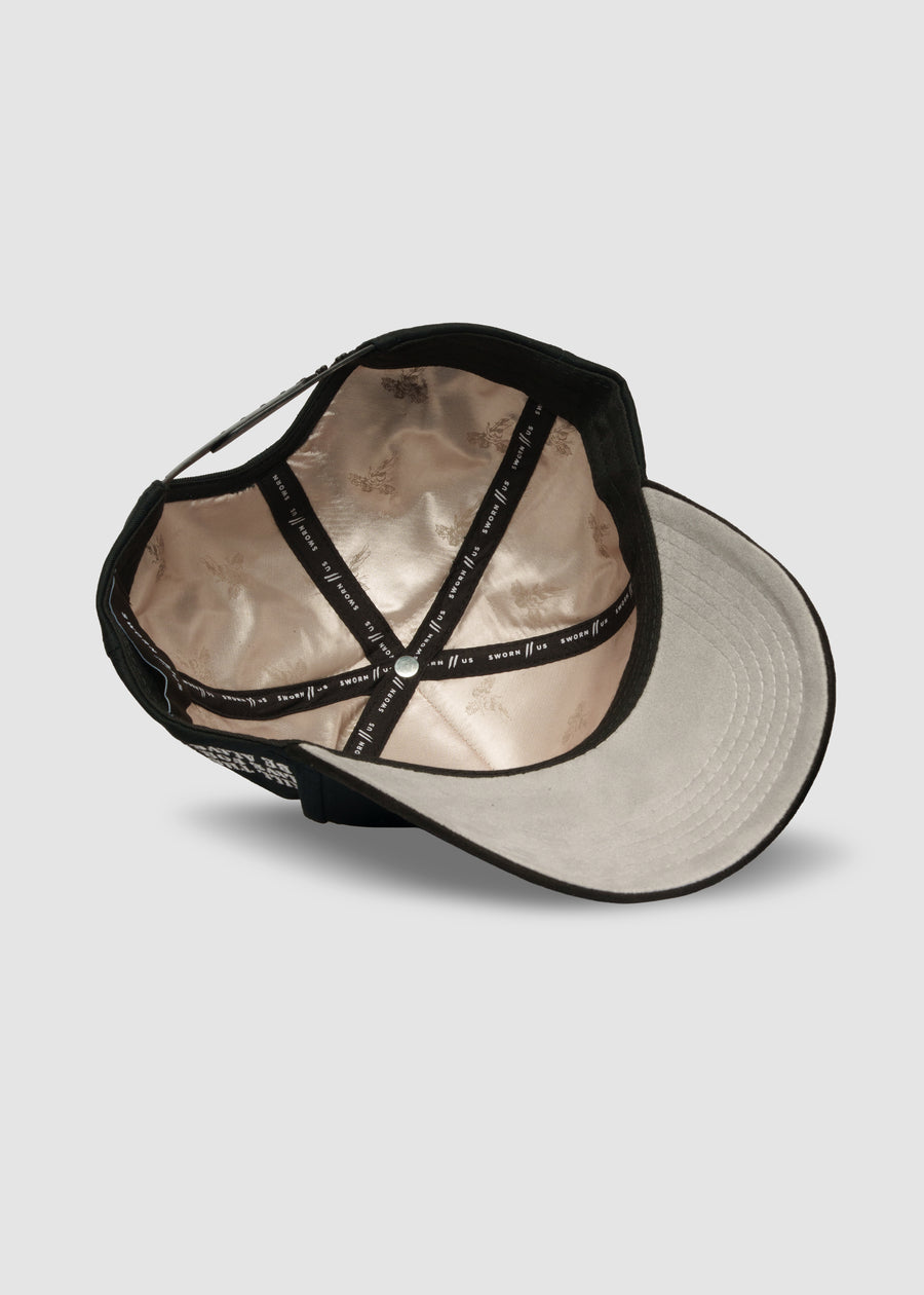 Oath A-Frame Snapback // Black