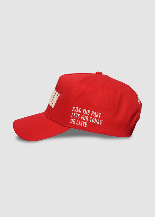 Oath A-Frame Snapback // Red