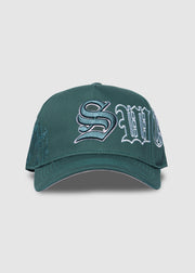 Outline Poetry A-Frame Snapback // Dark Teal