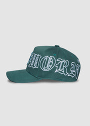 Outline Poetry A-Frame Snapback // Dark Teal