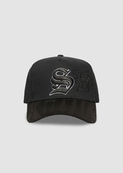 Outline Crystals A-Frame Snapback // Midnight