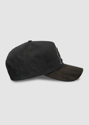 Outline Crystals A-Frame Snapback // Midnight