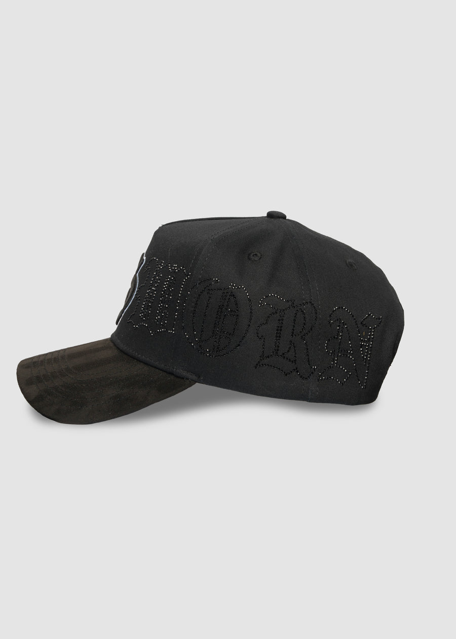 Outline Crystals A-Frame Snapback // Midnight