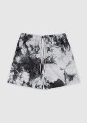 Paisley Mesh Shorts // Black