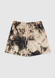 Paisley Mesh Shorts // Sand