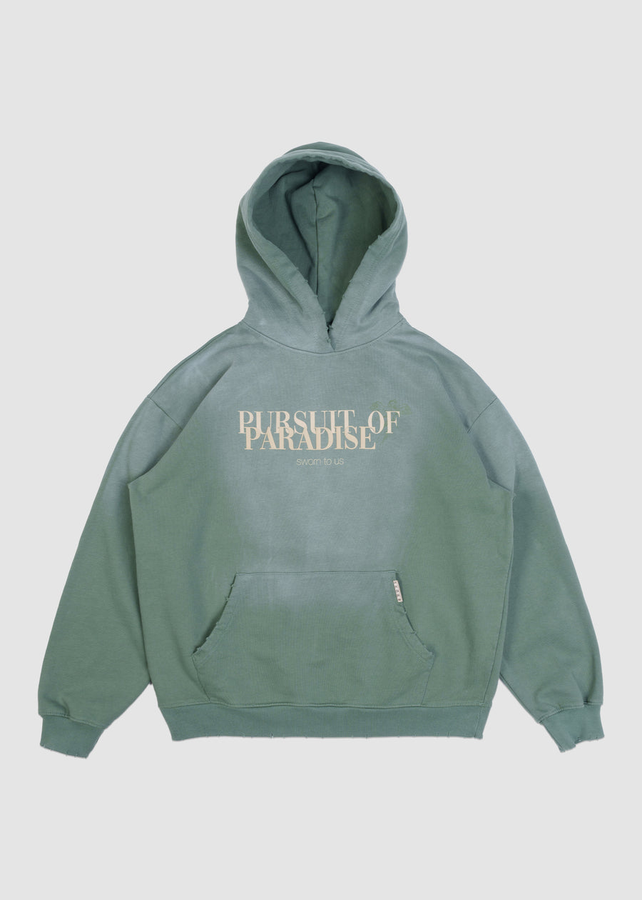 Paraiso Hoodie // Moss Green