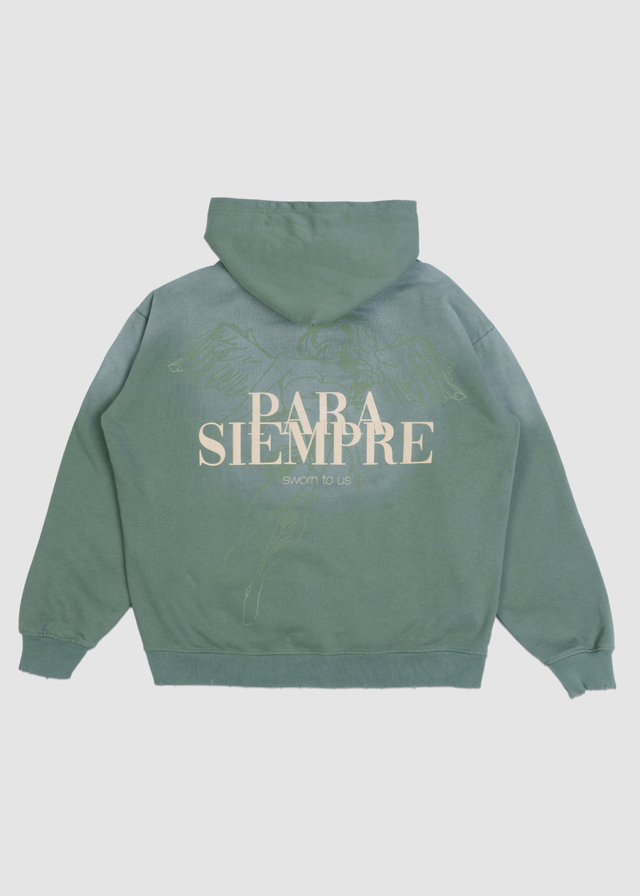Paraiso Hoodie // Moss Green