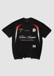 Sworn FC Tee // Black & Red