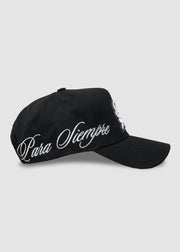 Poetry A-Frame Snapback // Black