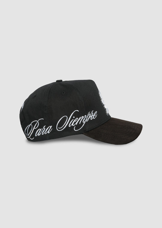Poetry A-Frame Snapback // Black