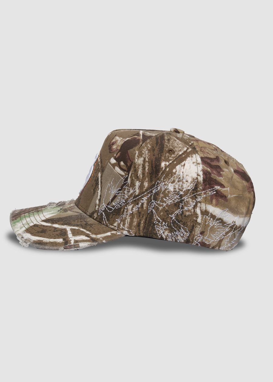 Poetry A-Frame Snapback // Vintage Camo