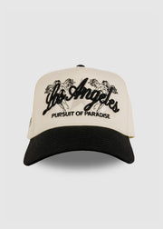 Premier A-Frame Snapback // Natural