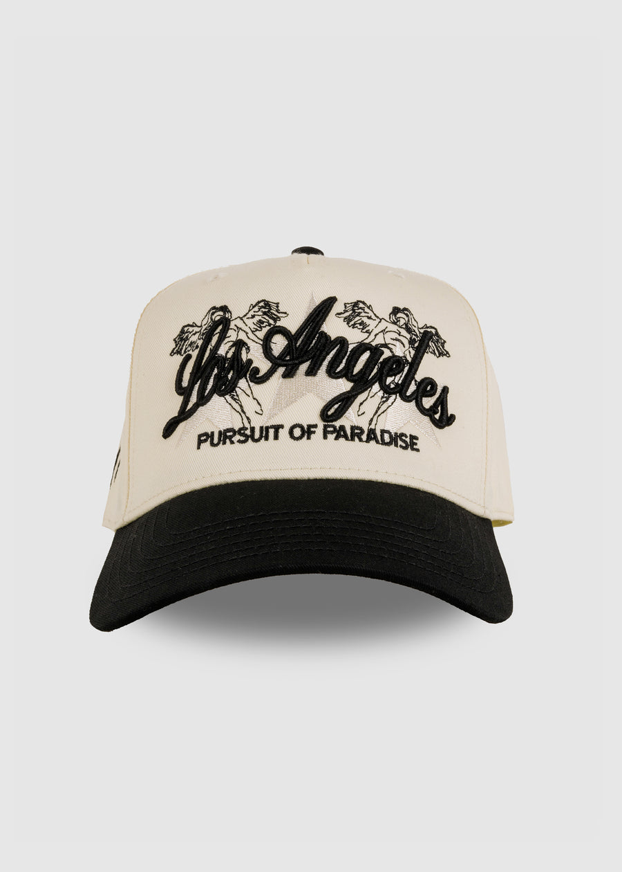 Premier A-Frame Snapback // Natural