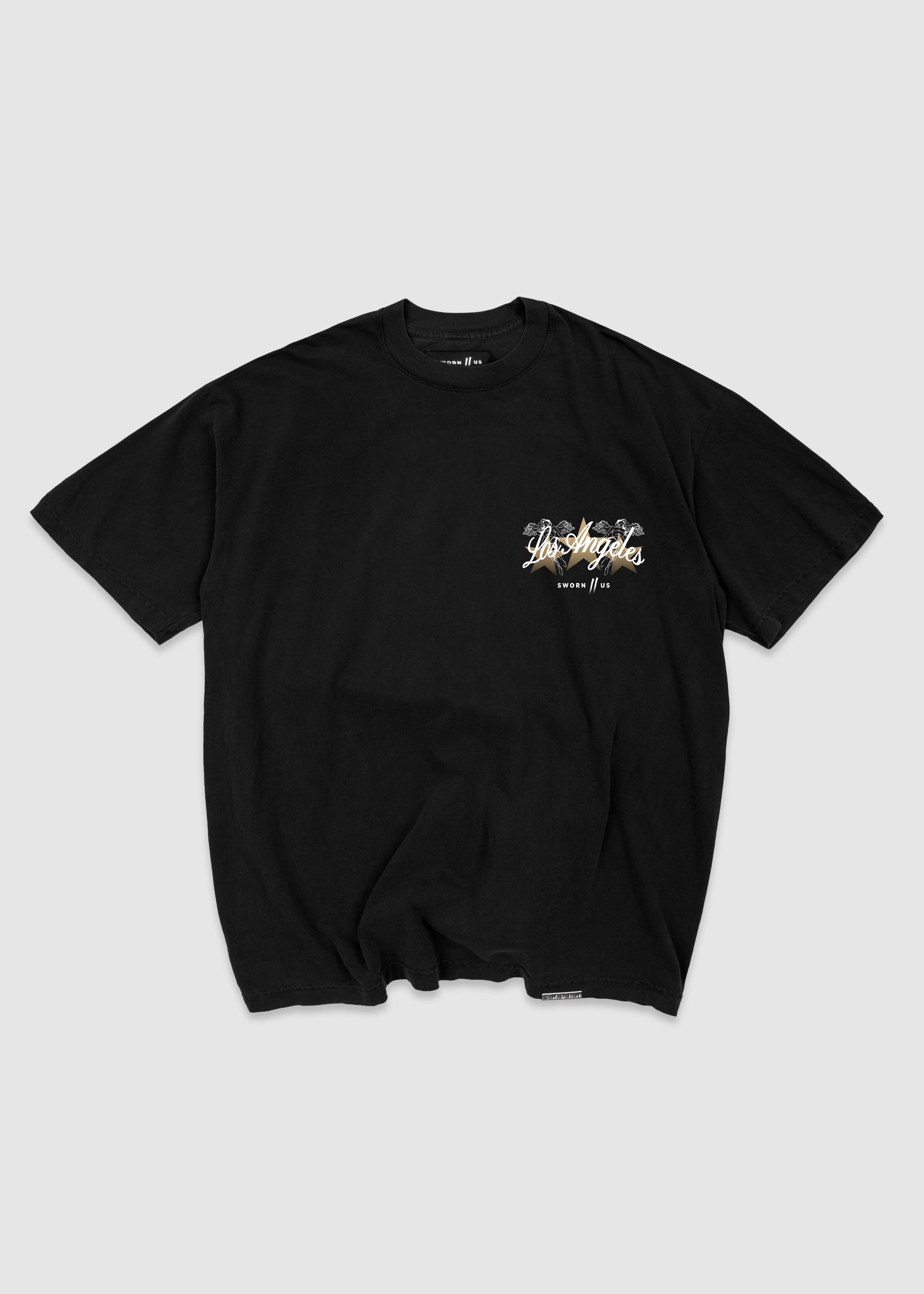 Premier Tee // Black & Gold